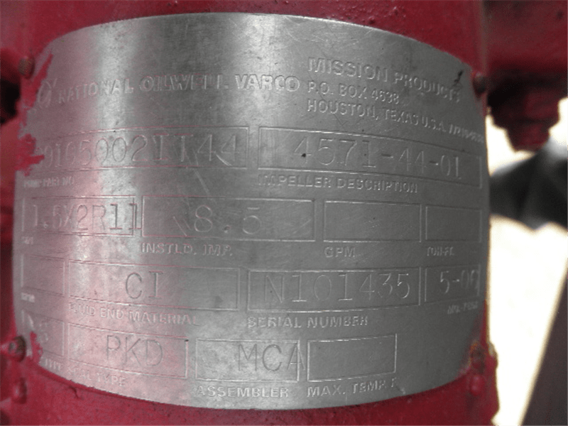 Gardner Denver PZ8 Triplex Mud Pump Best Used/Rebuilt Machinery at