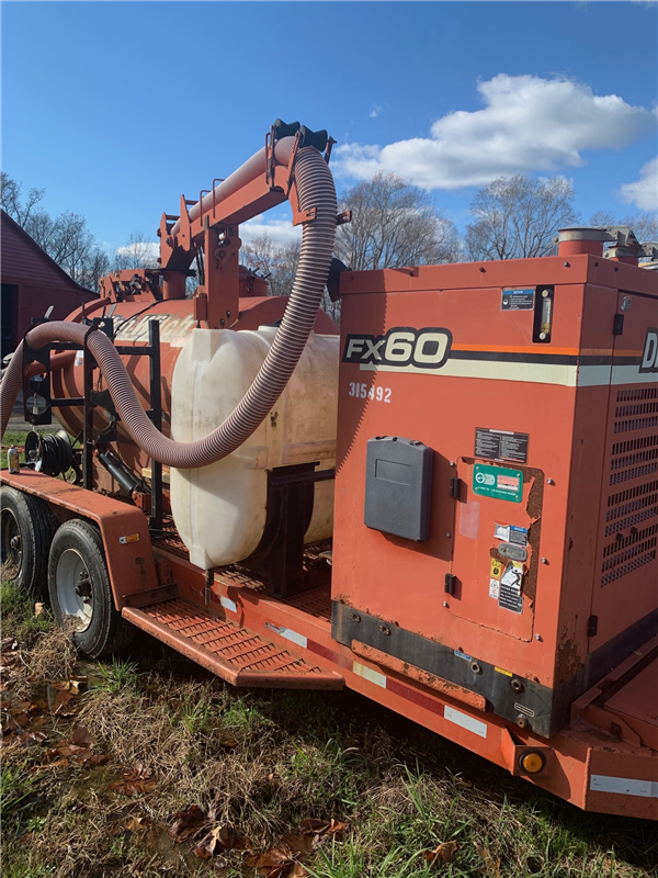 2009 Ditch Witch FX60 Vac Tank Setup Best Used/Rebuilt Machinery at East West Drilling
