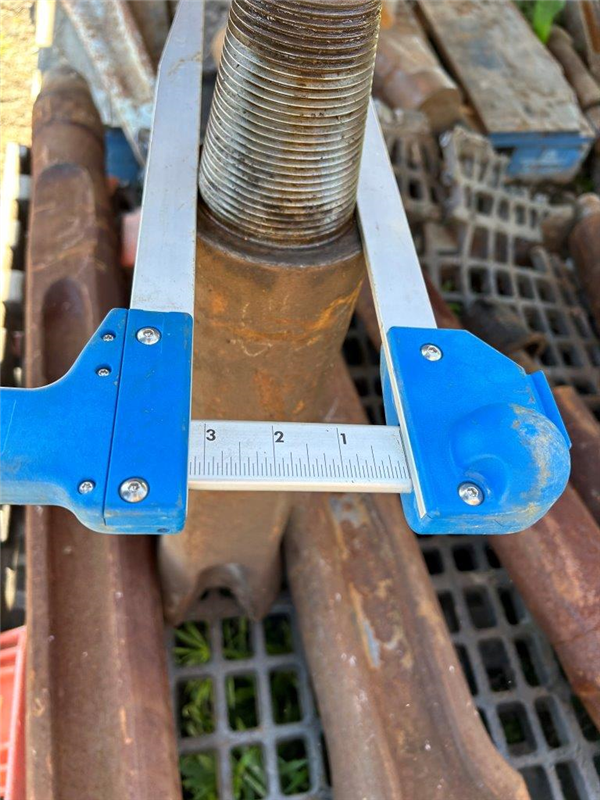 6" Chisel Bit for Cable Tool Drill Rig Best Used/Rebuilt Machinery at