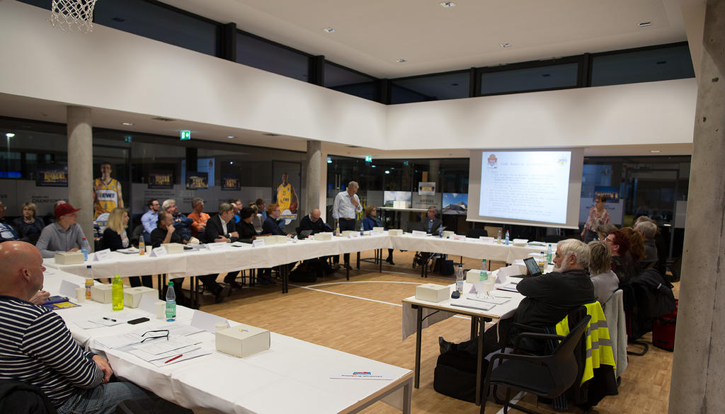 EWE Baskets Oldenburg News Sportausschuss tagt im EWE Baskets Club