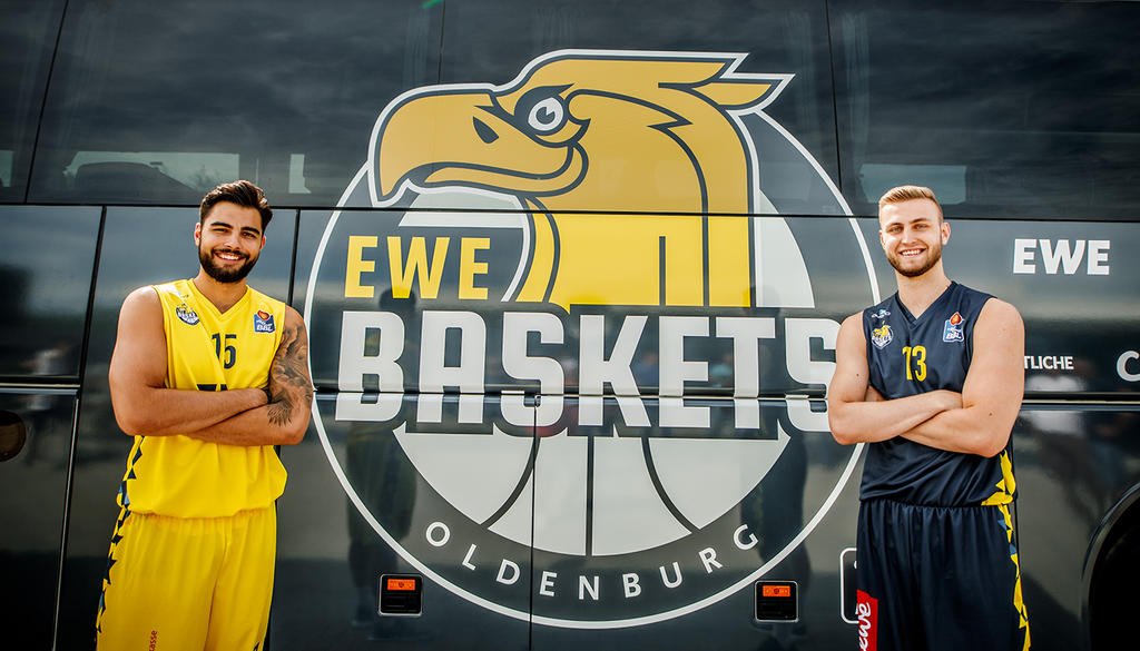 EWE Baskets Oldenburg News EWE Baskets mit neuem ClubLogo und