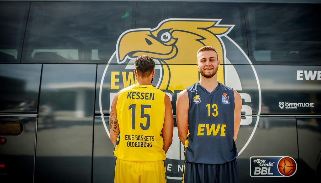 EWE Baskets Oldenburg News EWE Baskets mit neuem ClubLogo und