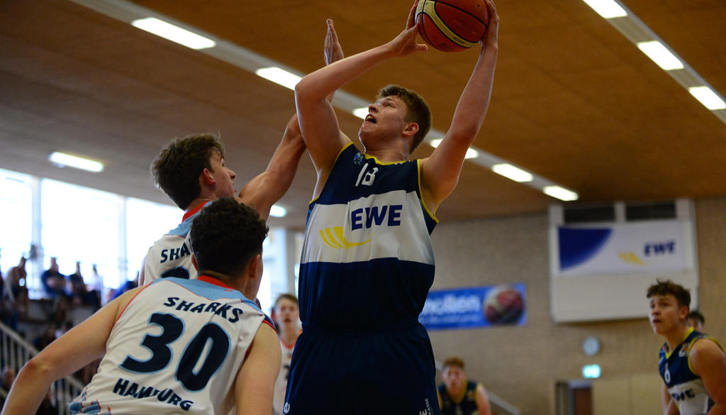 EWE Baskets Oldenburg News NBBL nimmt erste Qualifikationshürde