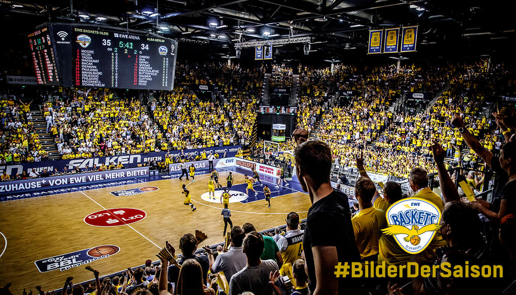 EWE Baskets Oldenburg News Bilder der Saison 2017/2018