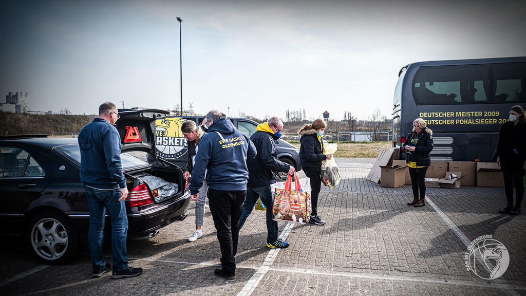 EWE Baskets Oldenburg News Spendenaktion für Oldenburg hilft der