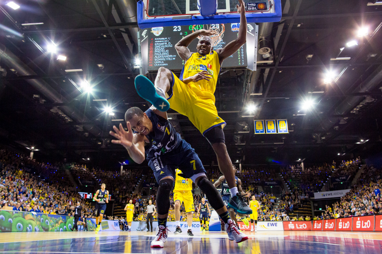 EWE Baskets Oldenburg Service Downloads Wallpaper Desktopmotive