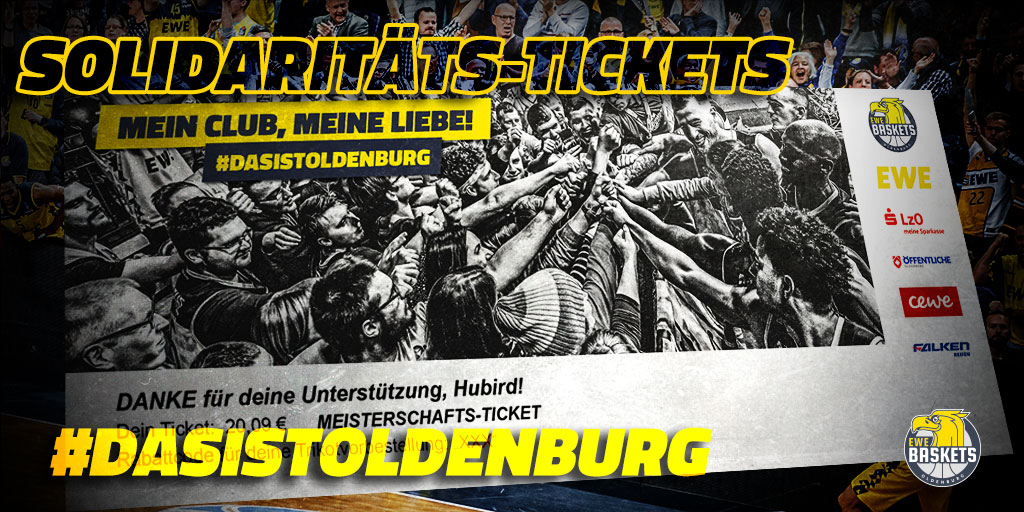 EWE Baskets Oldenburg Tickets Mein Club. Meine Liebe. Die
