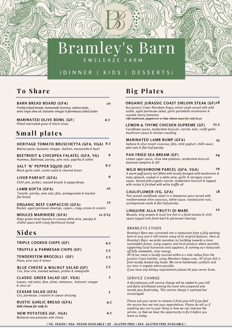 Bramley's Barn Restaurant