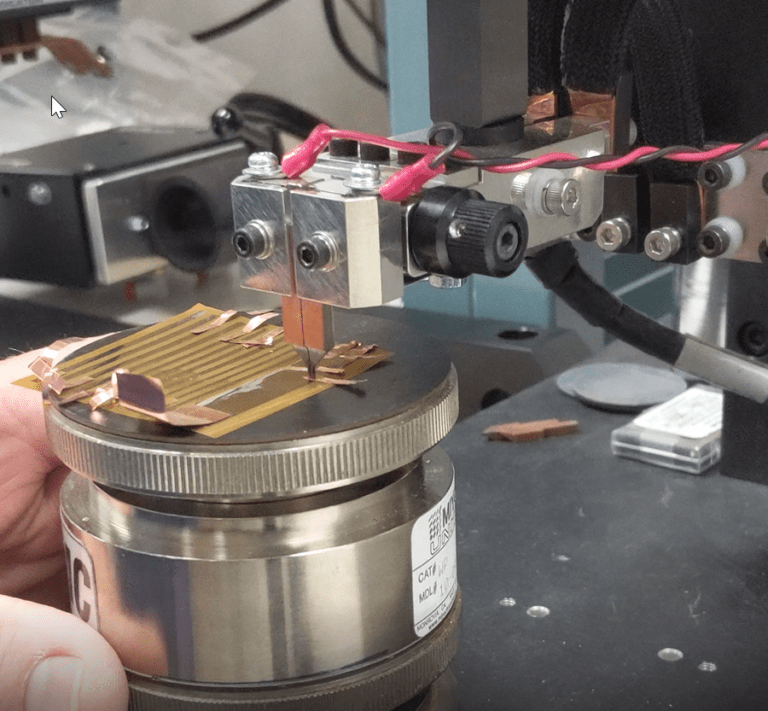 Parallel Gap Resistance Welding Inside the EWI