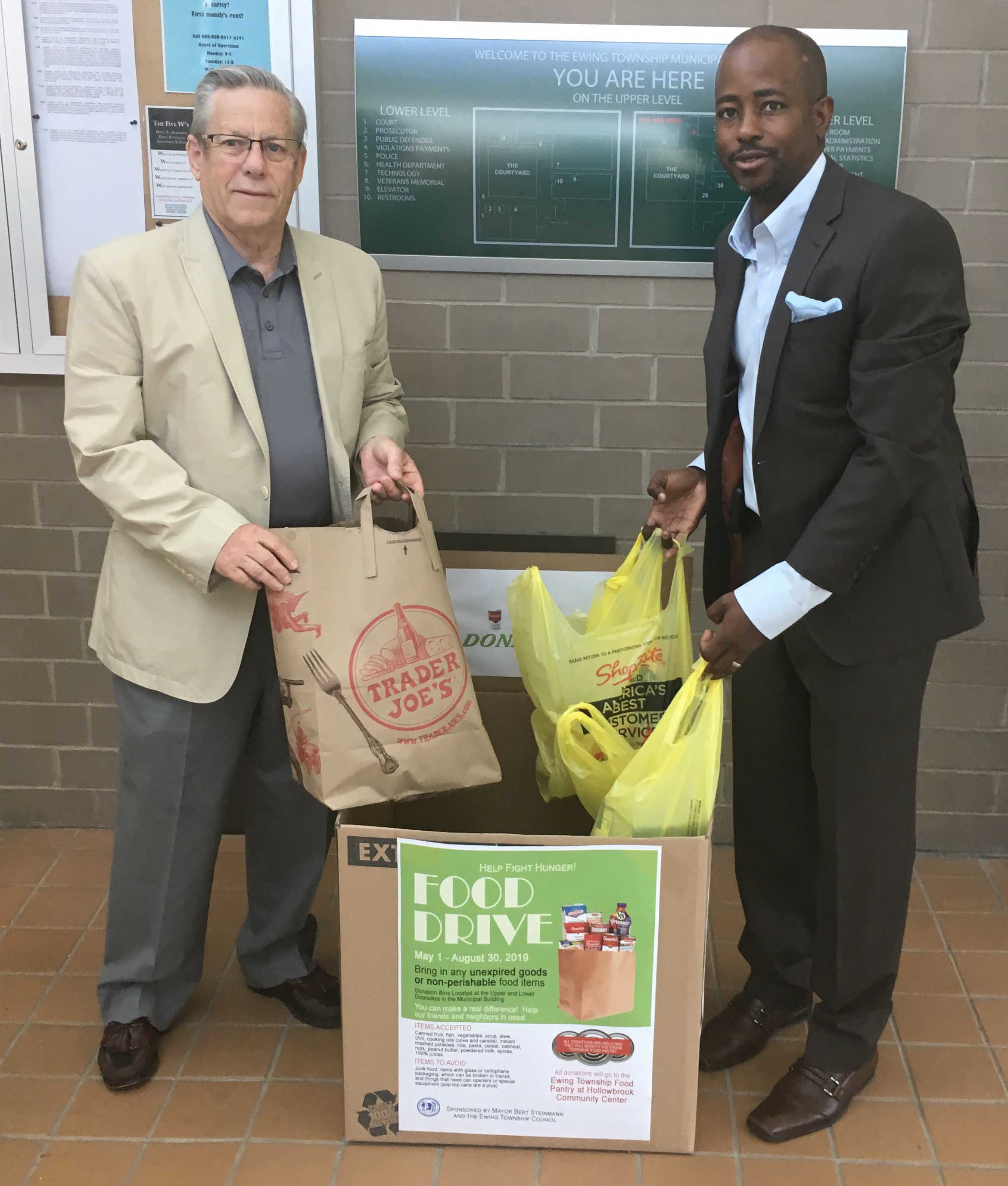 Ewing New Jersey Ewing Township Encourages Residents to Help Fight Hunger During Summer Food Drive