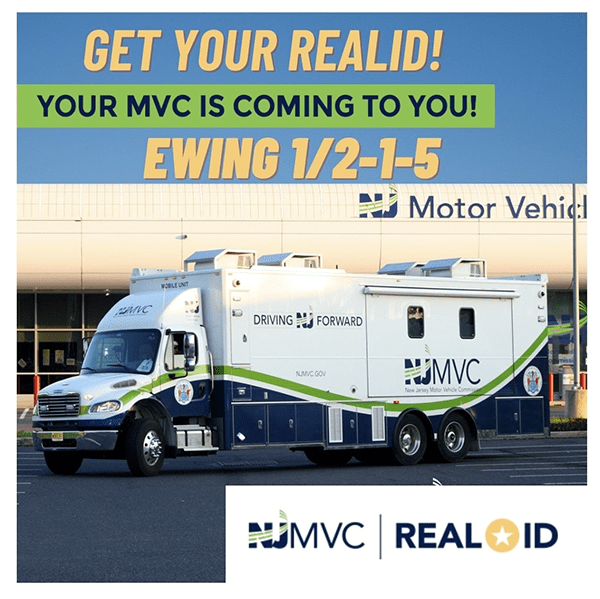 Ewing New Jersey The New Jersey MVC Mobile Unit Is Coming to Ewing