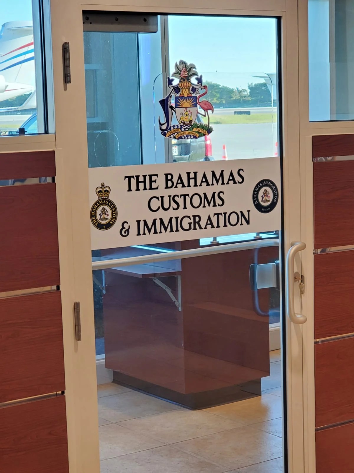 Bahamas Customs and Immigration preclearance centers at Florida