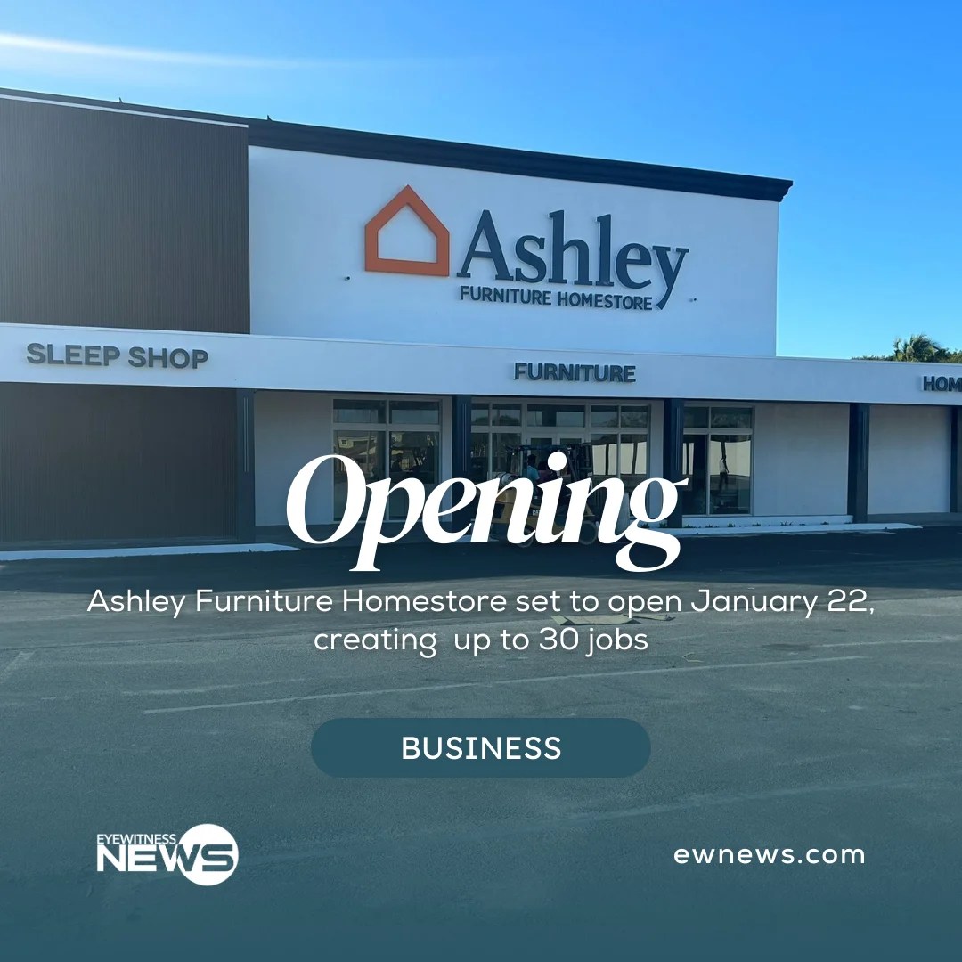 Caribbean's largest Ashley HomeStore showroom set to open on January 22