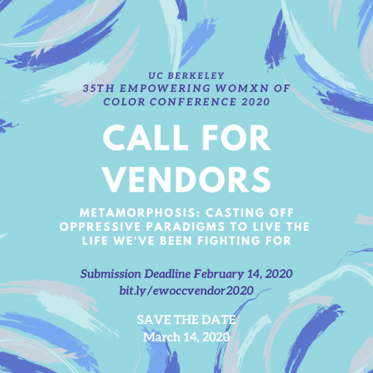 2020 Call For Vendors EMPOWERING WOMXN OF COLOR CONFERENCE