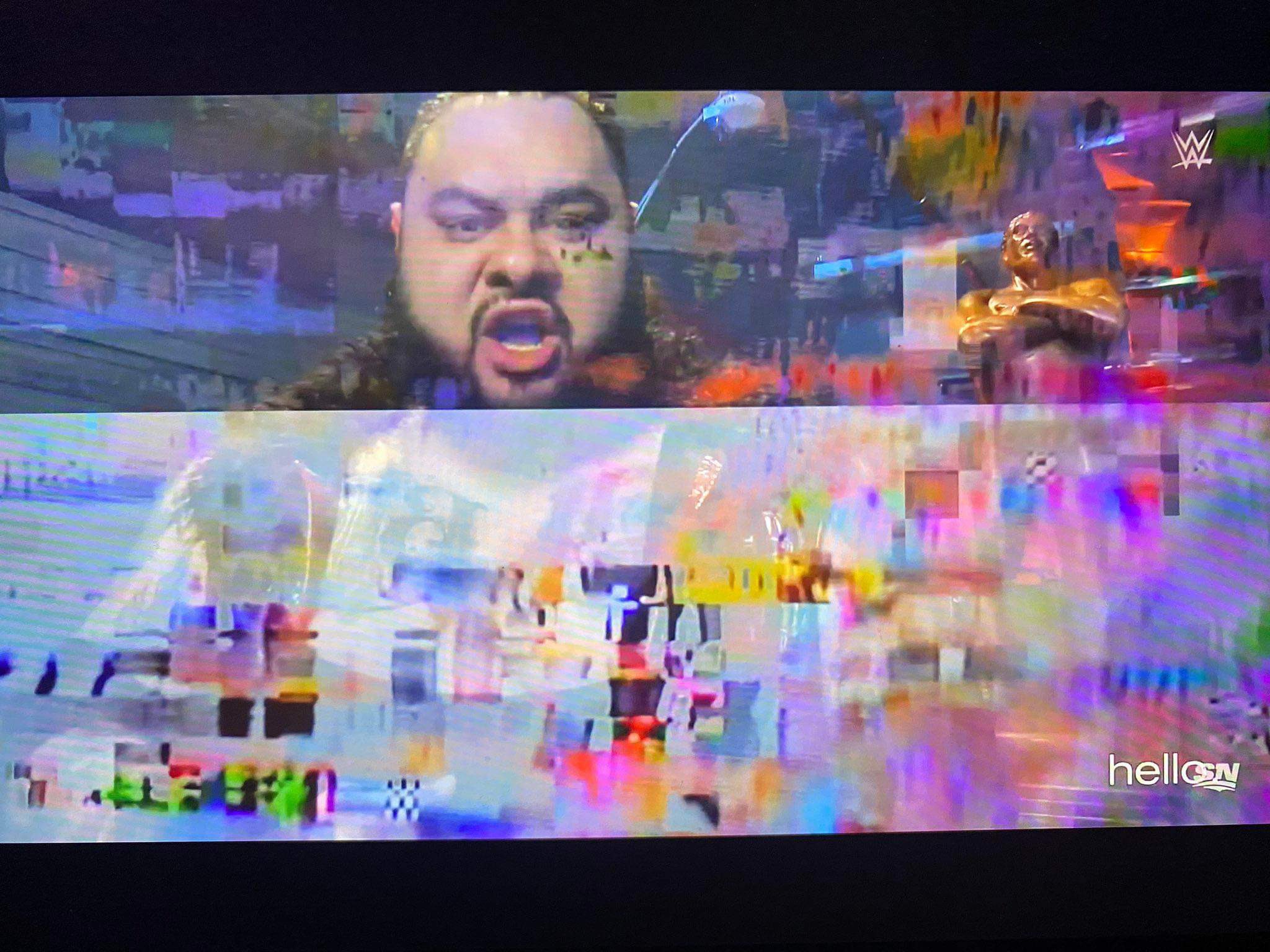 WWE Airs Cryptic Glitch Video Clip On Raw; Rumors Of Return of Uncle