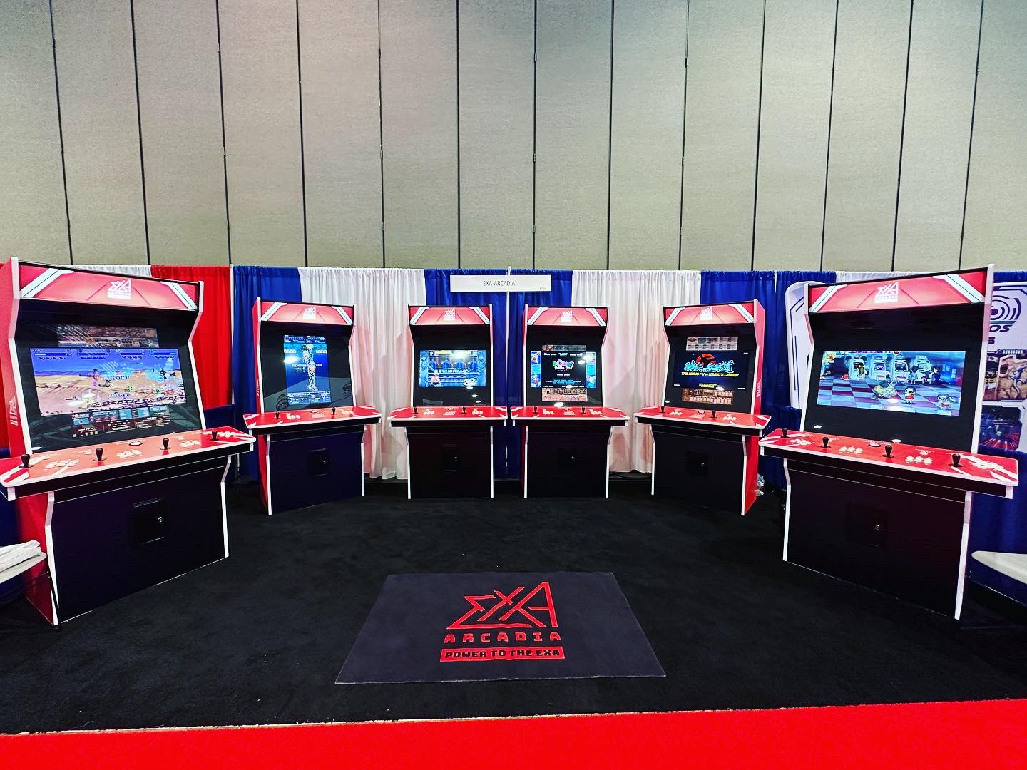 exAArcadia Exhibits at AMUSEMENT EXPO 2023/bar & restaurant expo 2023