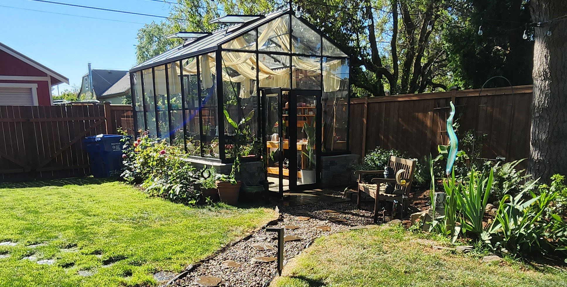 Janssens Victorian vi34 Greenhouse On Wall