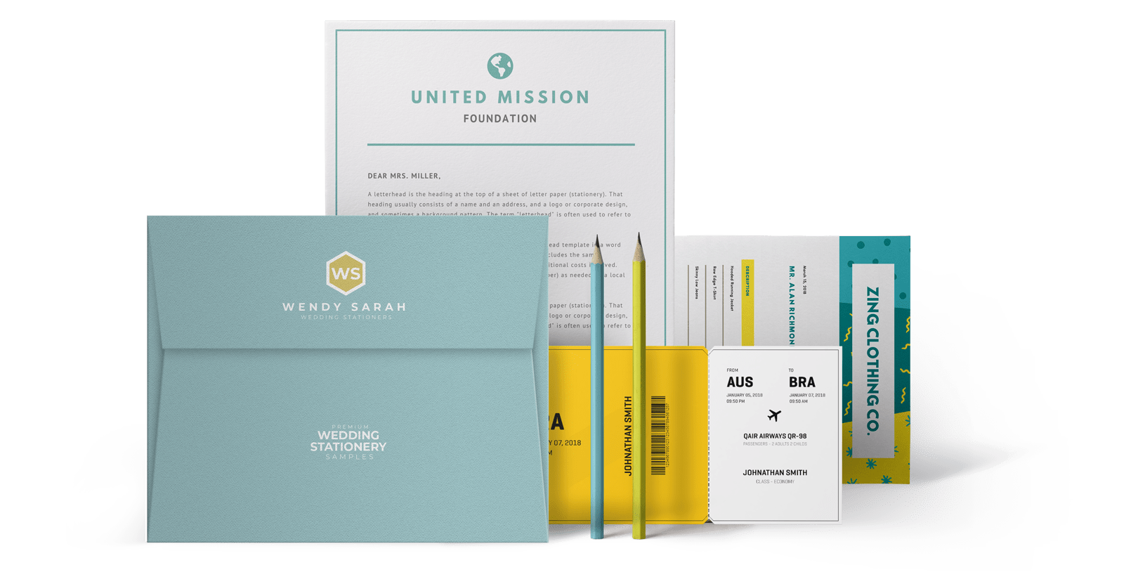 Business + office stationery printing Exacta Print Glasgow