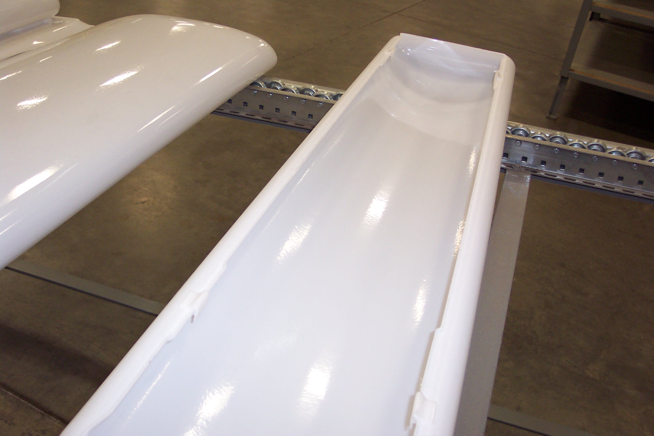 Super Ion Air Knife Cleans Acrylic Light Covers