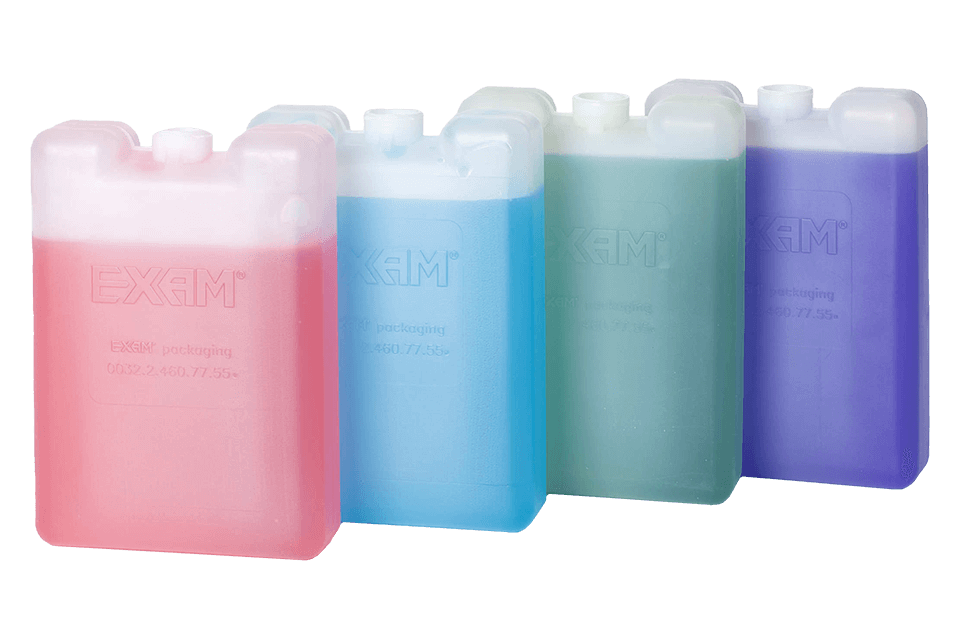 Gel packs Exam Packaging