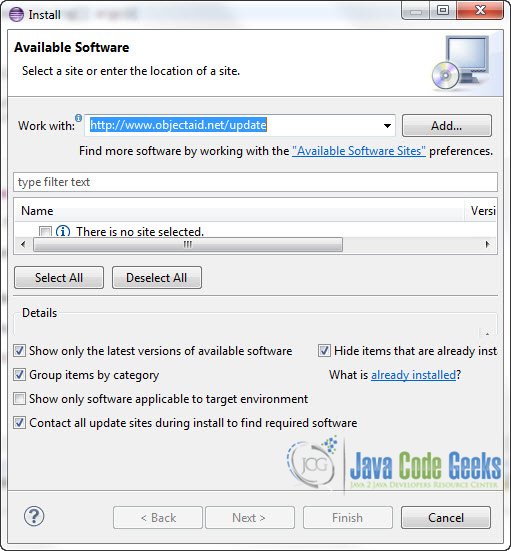 Eclipse class diagram example - Java Code Geeks