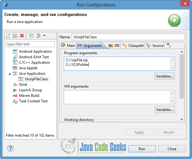 Java Unzip File Example Examples Java Code Geeks 2022