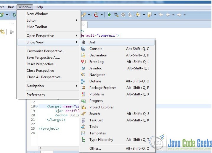Building Java Application with Ant and Eclipse Example
