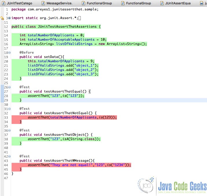 JUnit Code Coverage Java Code Geeks