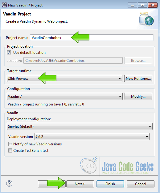 Vaadin Combobox Example Java Code Geeks