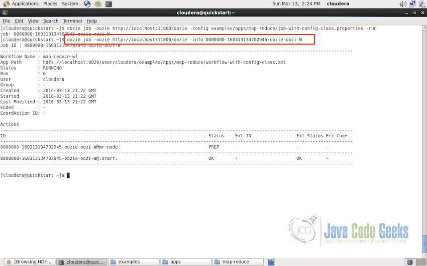 Hadoop Oozie Example Java Code Geeks