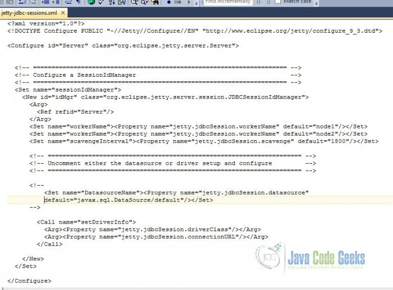 Jetty Session Clustering Example Java Code Geeks