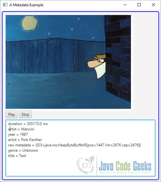 The JavaFX Media API Java Code Geeks