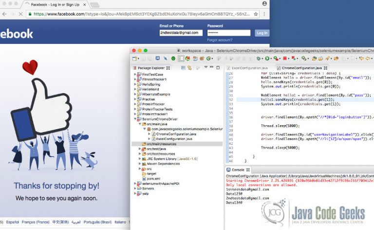 Selenium Chromedriver Tutorial Examples Java Code Geeks 2021