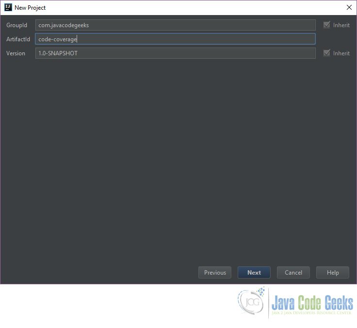 IntelliJ IDEA Run with Coverage Example Java Code Geeks