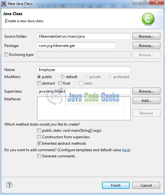 Hibernate Get Example Examples Java Code Geeks 2022