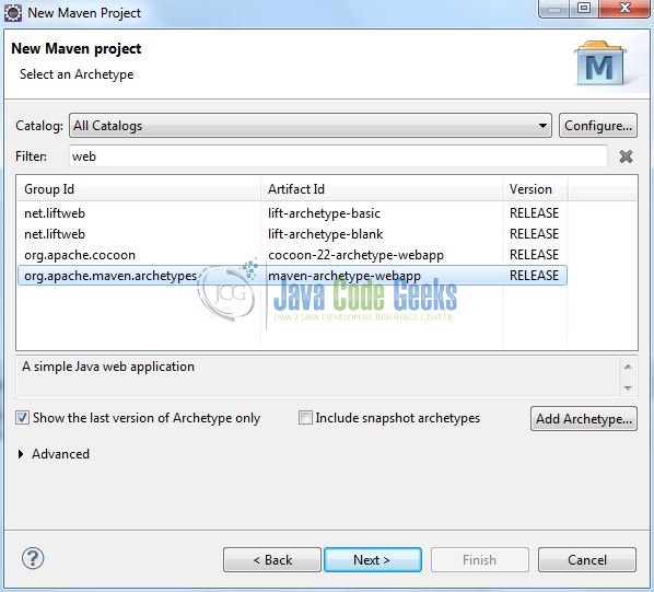 Struts JSP Example Java Code Geeks