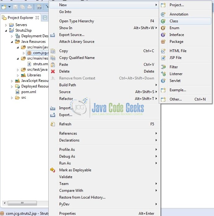 Struts JSP Example Examples Java Code Geeks 2022