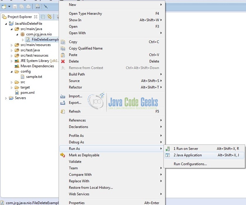 Java nio file nosuchfileexception Компьютерный справочник