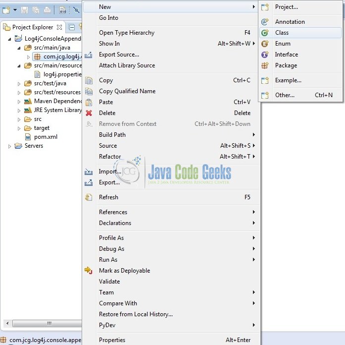 Log4j ConsoleAppender Configuration Example Java Code Geeks
