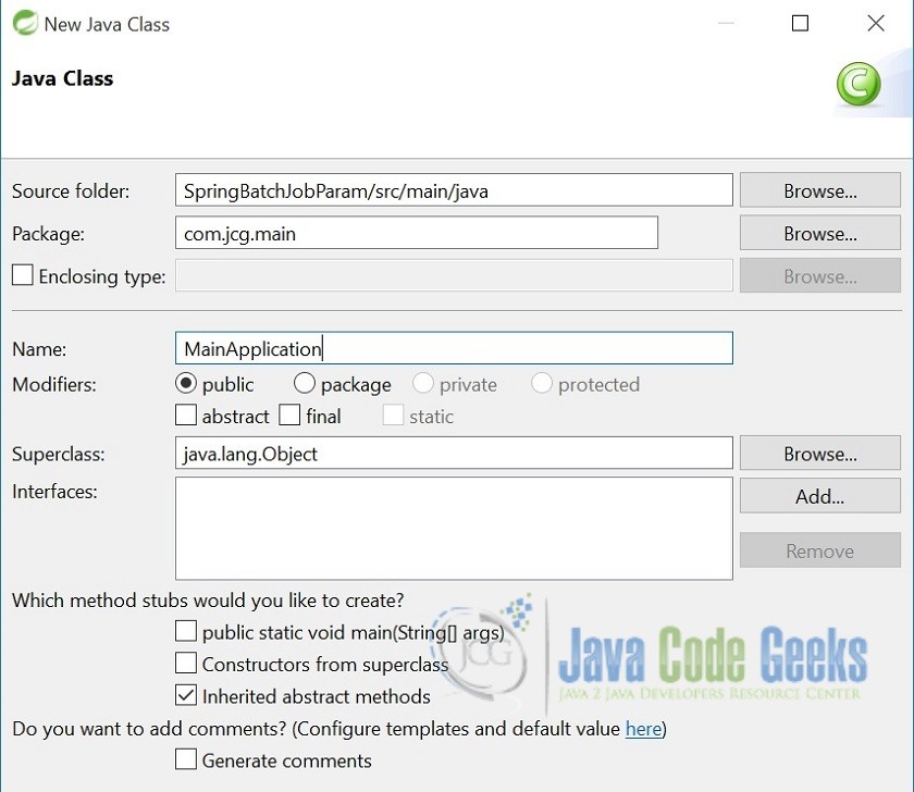Spring Batch Job Parameters Example Examples Java Code Geeks 2022