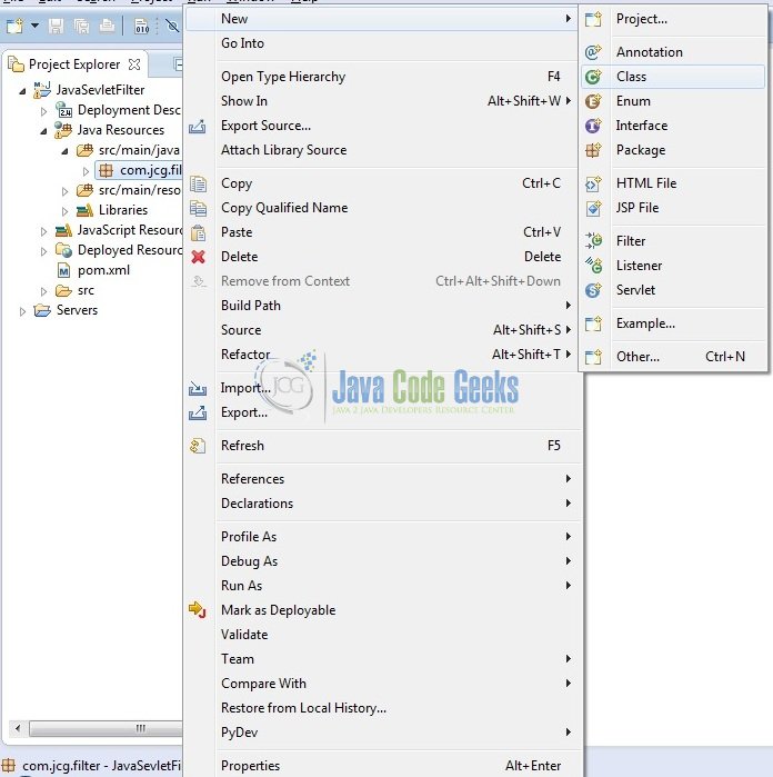 Java Servlet Filter Example Examples Java Code Geeks 2022
