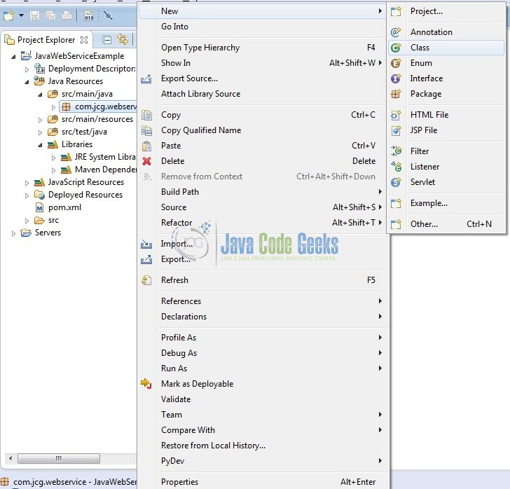 JAXRS Web Service Example Examples Java Code Geeks 2021