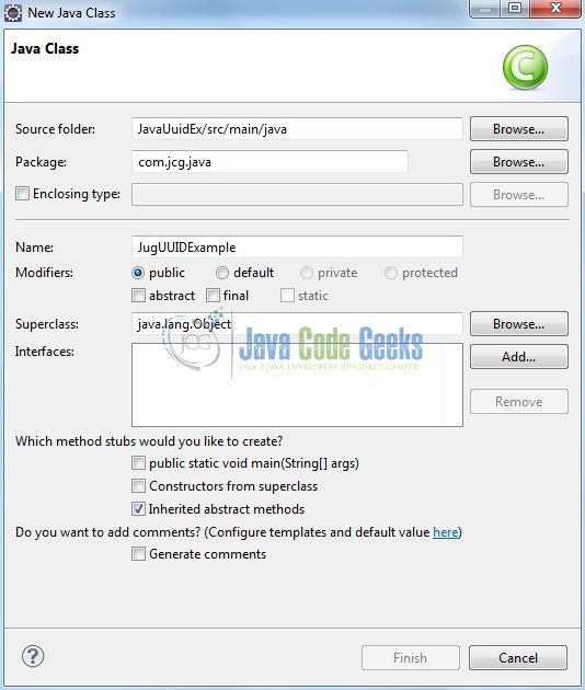 Java Uuid Generator Java Guid Journaldev