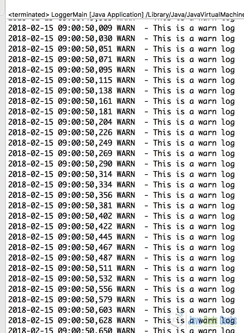 Log4j ImmediateFlush Property Example Java Code Geeks