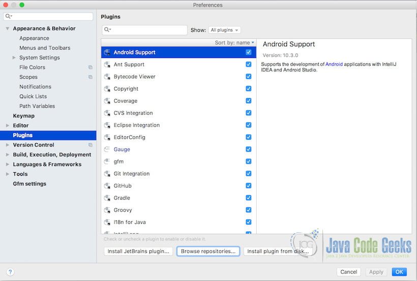 IntelliJ IDEA Code Review Example Java Code Geeks