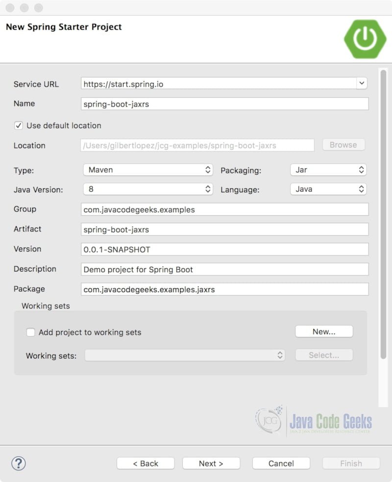Spring Boot JAXRS Example Examples Java Code Geeks 2021