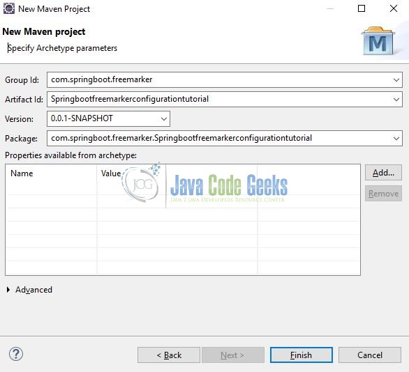 Spring Boot FreeMarker Configuration Example Java Code Geeks