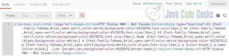 Spring Boot JAXRS with Jersey Example Examples Java Code Geeks 2021