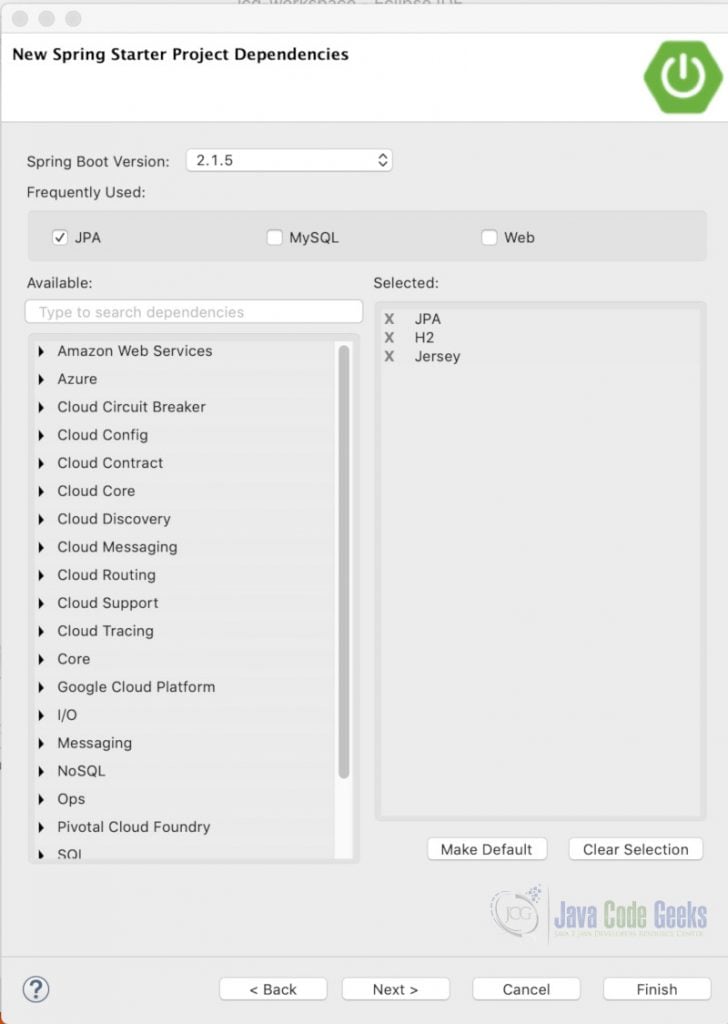Spring Boot JAXRS with Jersey Example Examples Java Code Geeks 2021