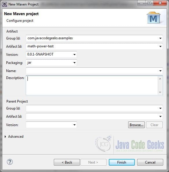Math.pow Java Example Java Code Geeks